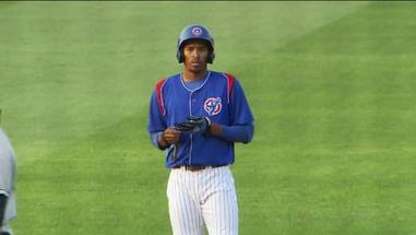 Rashad Crawford uses speed to contribute for the South Bend Cubs, South  Bend Cubs