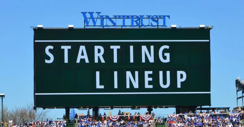 Chicago Cubs Lineup