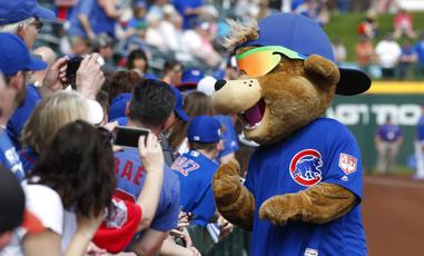 Clark the Cub Lights Up Chicago